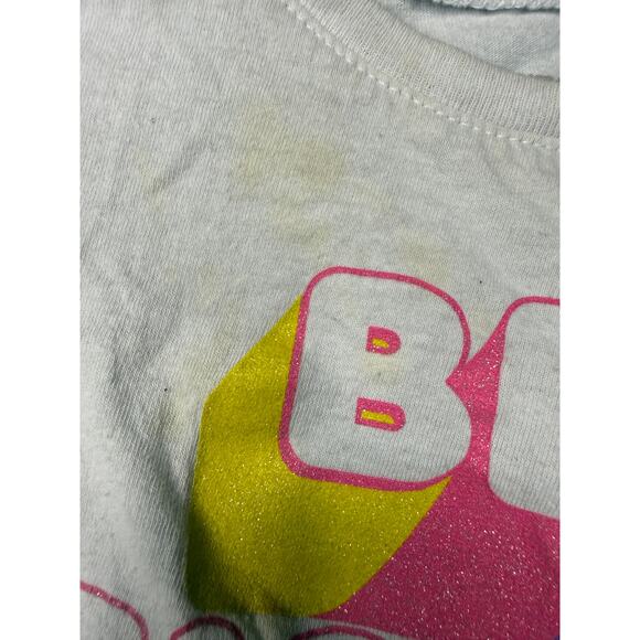 The Children’s Place Best Sister Ever Rainbow Glitter Graphic Tee Size 4T Girl - Picture 3 of 4